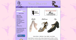 Desktop Screenshot of danceshoes4u.com